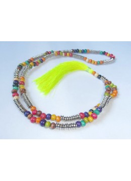 wholesale Tassel Necklace Wood Bead, Costume Jewellery