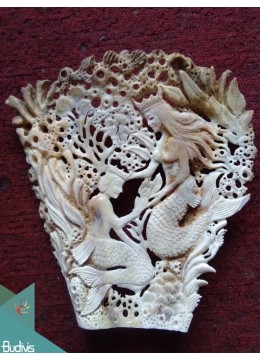 wholesale The King And Queen Scenery Bone Carved, Home Decoration