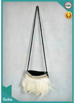 wholesale Top Model Bali Bohemian Feather Bag Wholesale, Fashion Bags