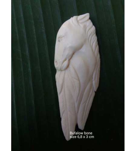 Top  Model Bali Spirit Bone Carved Natural Pendant