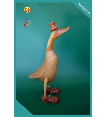 Top Quality Natural Wood Duck, Wooden Duck, Bamboo Duck, Bamboo Root Duck,