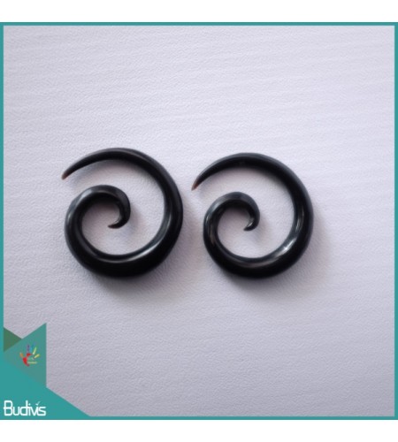 Top Selling Bali Spirall Black Horn Body Piercing