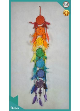 wholesale Top Selling Chakra Hanging Hanging Dreamcatcher Crocheted, Dream Catchers