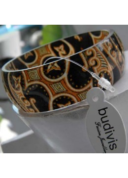 wholesale Transparent Resin Bracelet Vintage, Shell Bangle Bracelets, Fabric Bracelet Inlay Handmade All Size, Costume Jewellery
