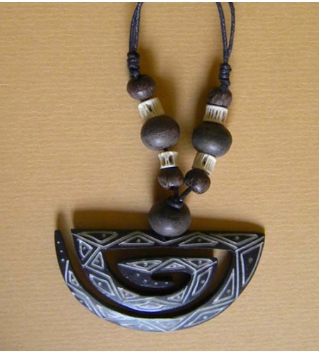 Wholesale Black Necklace Bone Carving, Bali Bone Carving, Bone Carved Supplier, Bone Sculptures Wearable Artworks Hand Carved Buying Bulk