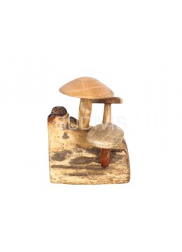 wholesale Wholesale Custom Wooden Mushroom Indoor or Outdoor Decoration, Garden Decoration Idea, Home Decoration