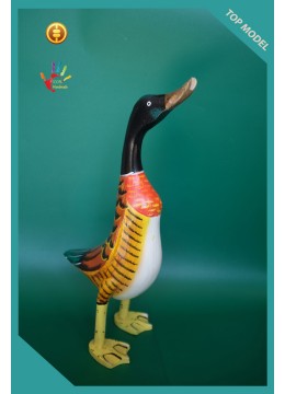 wholesale Wholesale Full hand Painted Wood Duck, Wooden Duck, Bamboo Duck, Bamboo Root Duck,, Home Decoration
