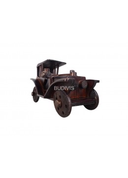 wholesale Wholesale Indonesian Wooden Toy, Kids Toy, Solid Wood Toy, Handmade, Replica Miniature Model 1920 Rolls-Royce, Home Decoration