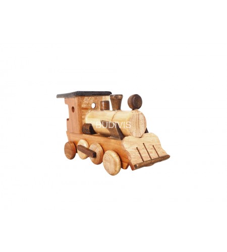 Wholesale Indonesian Wooden Toy, Kids Toy, Solid Wood Toy, Handmade, Replica Miniature Model Vintage Locomotive