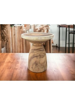 wholesale Wholesale Suar Stool Outdoor Furniture Wooden side table, Stump Stool Solid Wood Chair, Stool for Living Room, Furniture