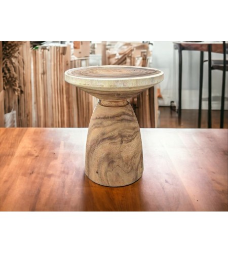 Wholesale Suar Stool Outdoor Furniture Wooden side table, Stump Stool Solid Wood Chair, Stool for Living Room