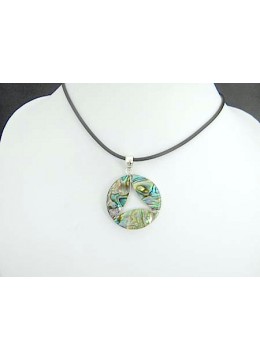 wholesale Wholesaler Beautiful Abalone Shell Penden With Silver 925, Costume Jewellery