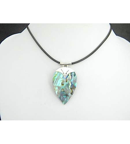 Wholesaler Beautiful Abalone Shell Penden With Silver 925