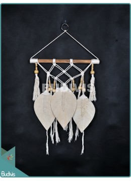 wholesale Wholesaler Wall Hanging Hippie Triple Big Feather Bohemian Stye In The Handmade Living Room, Home Decoration
