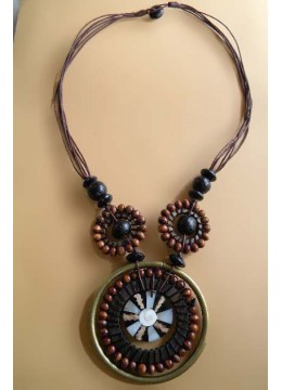 wholesale Wood Beads Necklace, Costume Jewellery