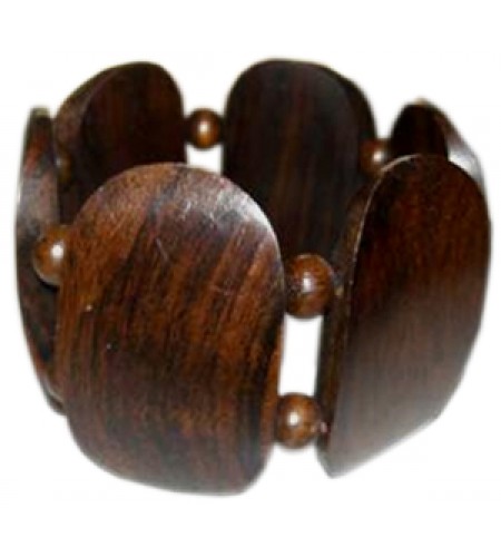 Wood Bracelet Stainless