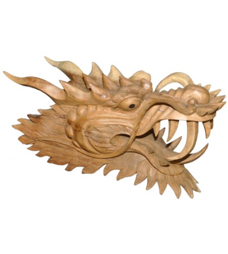 Wood Carving dragon head