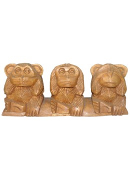 wholesale Wood Carving Monkey, Home Decoration
