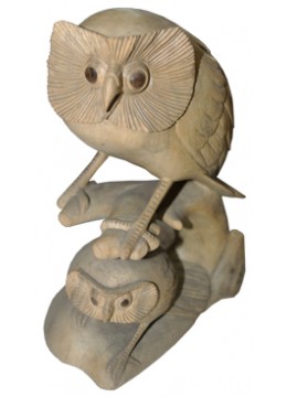 wholesale Wood Carving Owl, Home Decoration