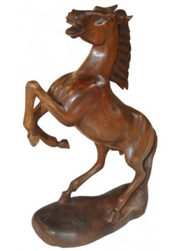 wholesale Wood Carving Sea Horse, Home Decoration