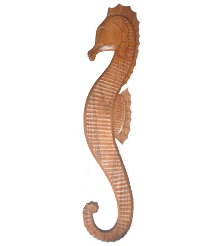 Wood Carving Seahorse