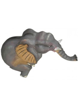 wholesale Wood Painted Elephant, Home Decoration