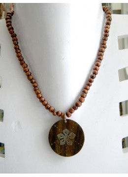 wholesale Wood Pendant Necklace, Costume Jewellery