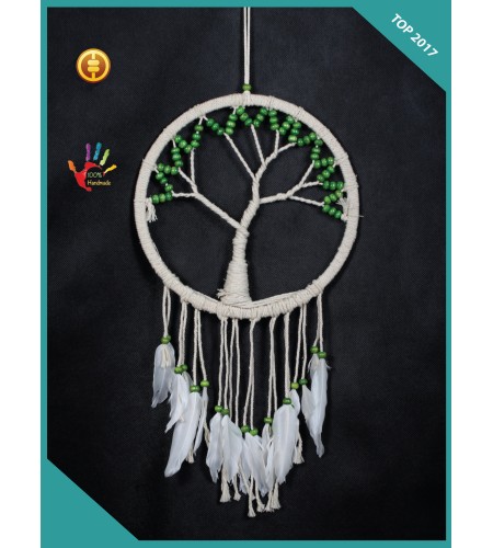 Wooden Bead Tree Design For Hanging Dream Catcher, Dreamcatcher, Dreamcatchers
