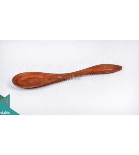 Wooden Medicine Spoon Big Set 5 Pcs