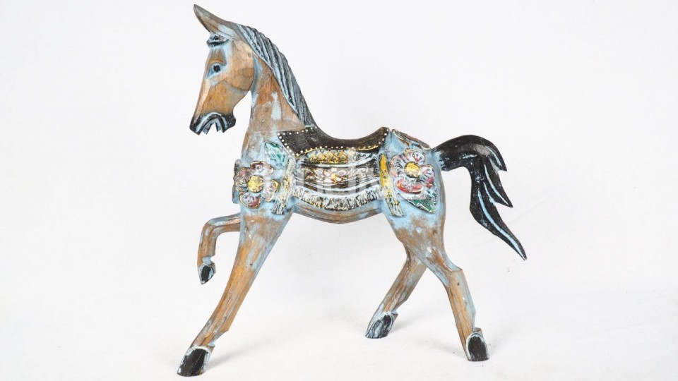Stunning Wholesale Wooden Horse Sculptures from Bali
