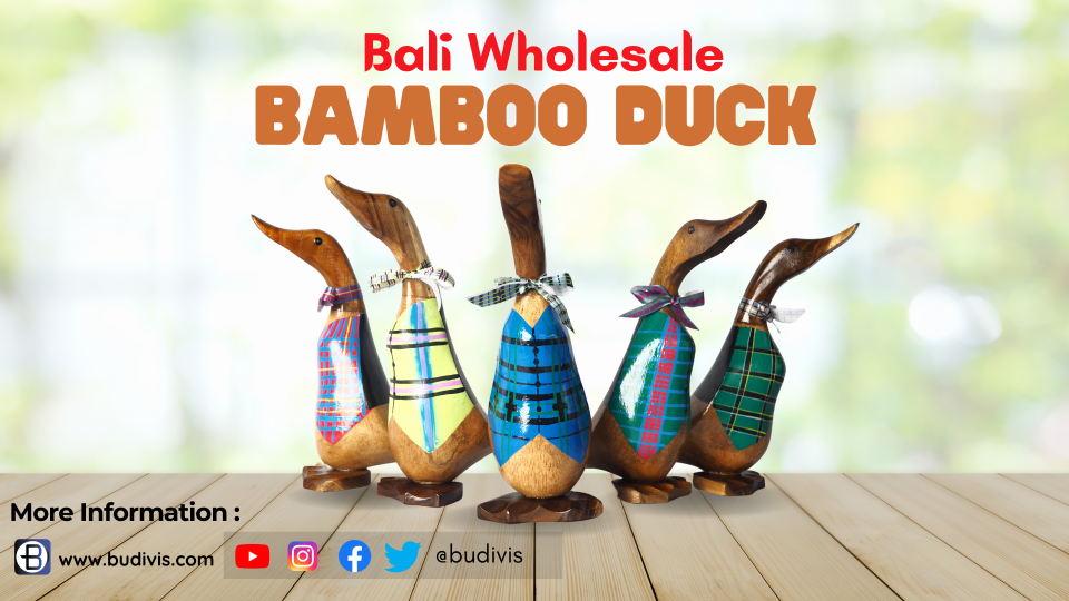 Discover the Beauty and Versatility of Wholesale Natural Bamboo Ducks