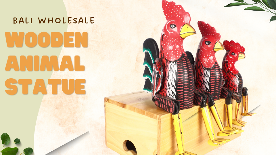 The Charm of Handcrafted Wholesale Wooden Animal Statues