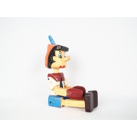 Bali Wholesale Wooden Pinocchio Character Figurines: A Hand-Painted Masterpiece by Local Artisans at Budivis Shop