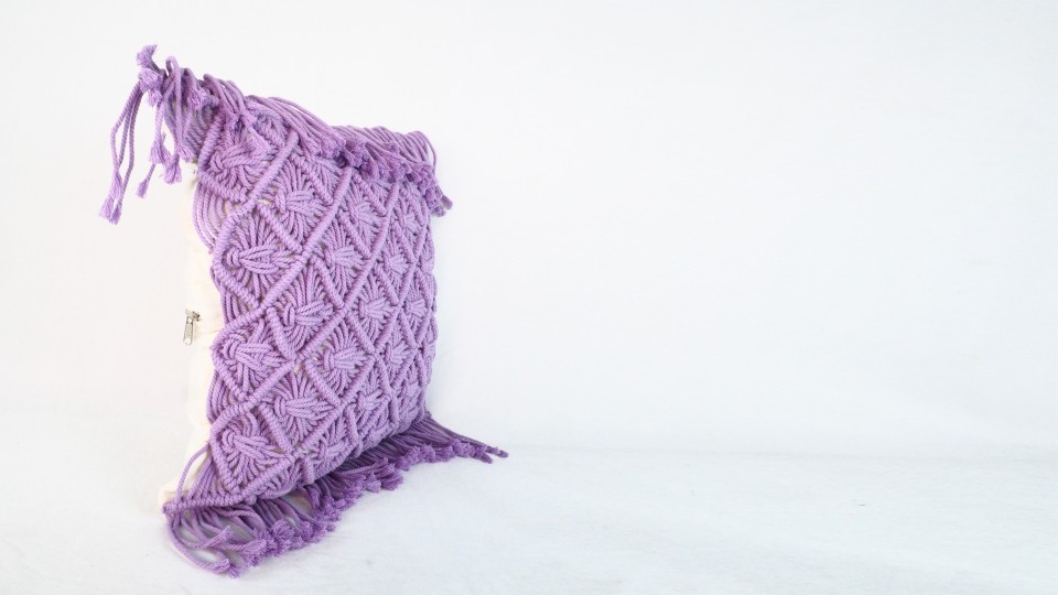 Add a Touch of Bohemian Charm to Your Home Decor with Macrame Hand-Knitted Boho Style Pillowcases