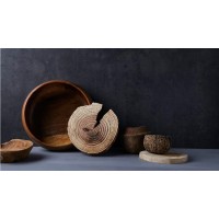 Coco Wood Place Sauce Set of 5: A Culinary Delight Handcrafted by Bali's Local Artisans