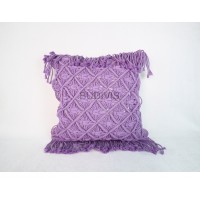 Create a Cozy and Chic Home with a Hand Knot Macrame Pillow Cover