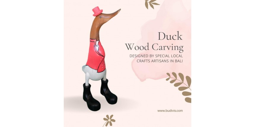 Customized Wholesale Wooden Duck This Month