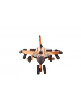 wholesale bali Wholesale Indonesian Wooden Toy, Kids Toy, Solid Wood Toy, Handmade, Replica Miniature Model Fighter Aircraft, Home Decoration