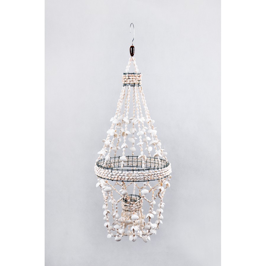 Seashell Decoration Lamp Shade Hanging Bohemian Style Décor