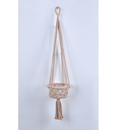 Macrame Plant Hanger, Planter Tree Macrame, Hanging Garden Planter