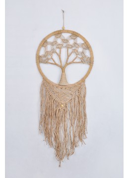 wholesale bali Tree Model Circle Macrame Dreamcatcher Wall Hanging Decoration, Home Decoration