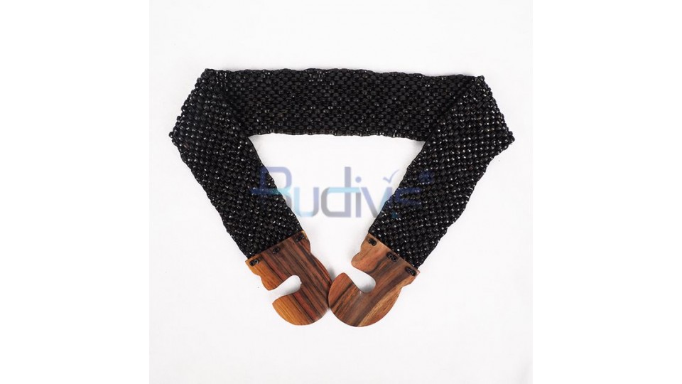 Coconut Shell Stretchy Belt Fashion Accesorries