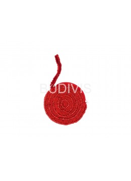 wholesale bali Red Round Beaded Wallet, Fashion Bags