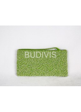 wholesale bali Green Rectangle Beaded Wallet, Fashion Bags