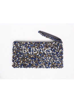 wholesale bali Dot Pattern Rectangle Beaded Wallet, Fashion Bags