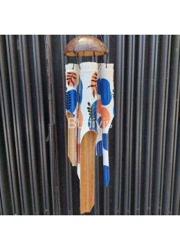 wholesale bali Home Decoration Painted Bamboo Wind Chimes for Relaxing Yoga Sound, Bamboo Crafts