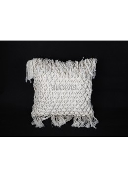 wholesale bali Custom Style Macrame Hand Knitted Boho Style Pillowcase, Handicraft