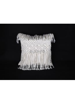 wholesale bali Custom Macrame Hand Knitted Boho Style Pillowcase, Handicraft