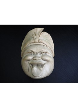wholesale bali Balinese Style Funny Face Wooden Mask Decoration, Home Decoration