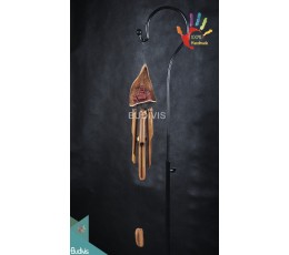 Image of Best Selling Garden Hanging Yogi Bamboo Wind Chimes Bamboo Crafts Source: CV.Budivis in Bali, Indonesia